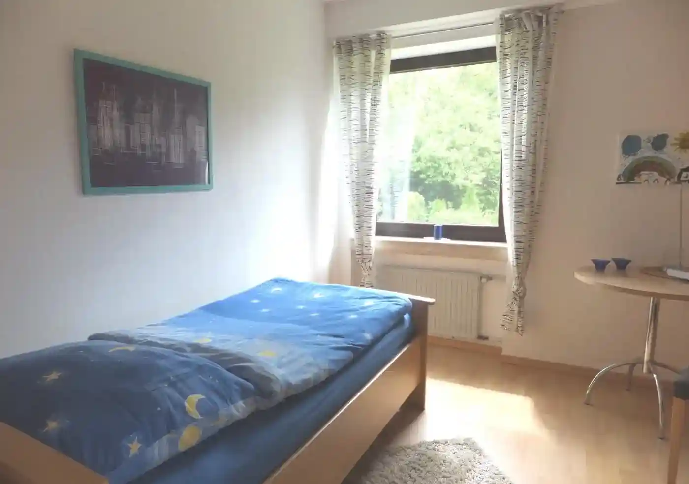 Schlafzimmer der Unterkunft Am Bückeberg